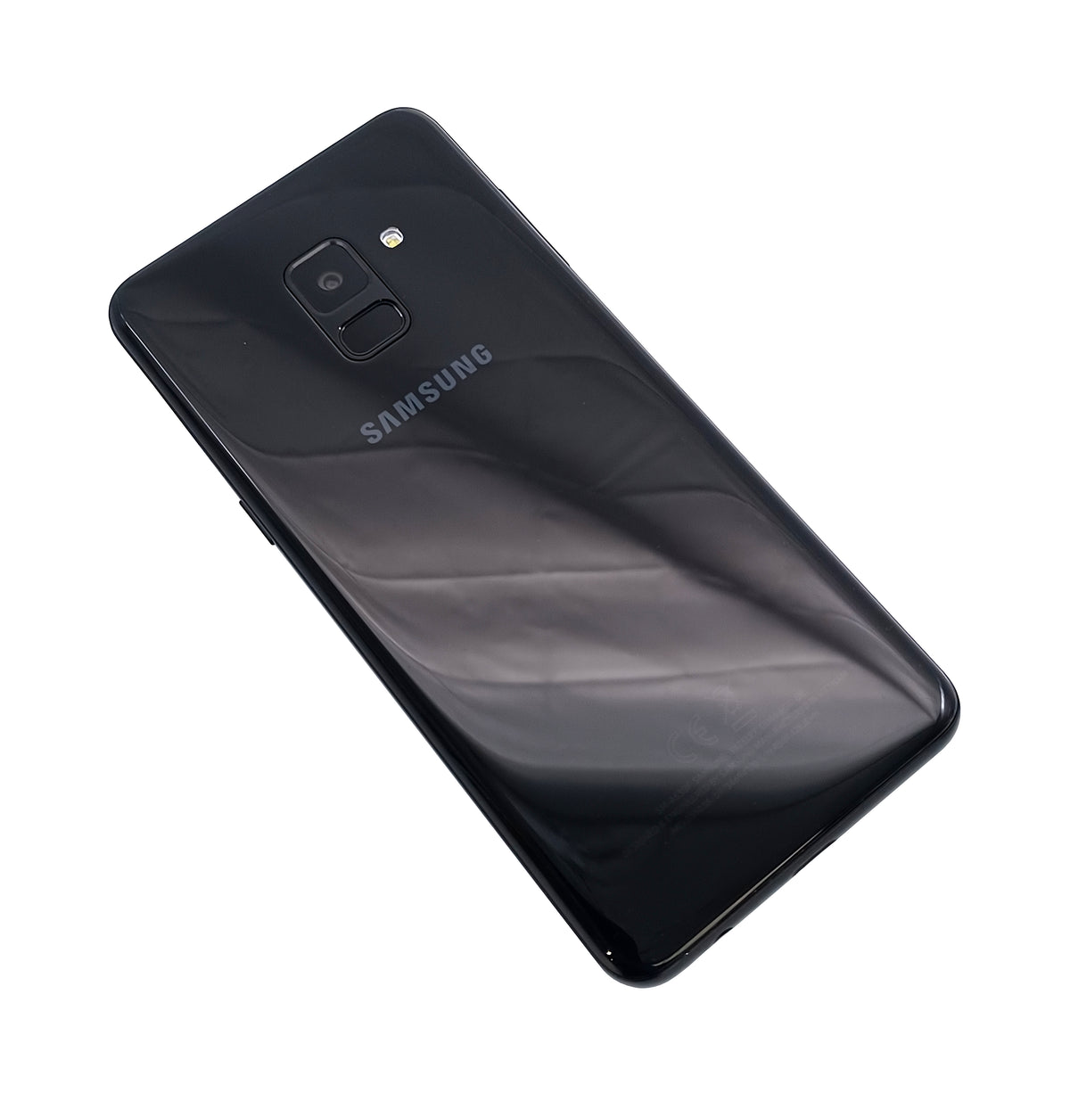 Smartphone Samsung Galaxy A8 (2018). 32 Go, débloqué tout opérateur, noir, SM-A530F