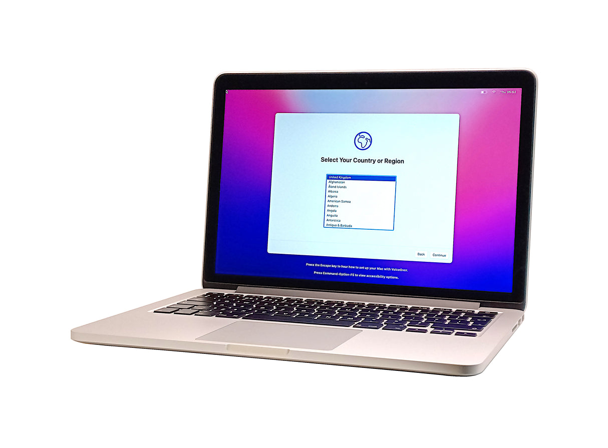 Apple MacBook Pro 2015 portable 13" Core i7 5e génération, 16 Go de RAM, 256 Go SSD, Monterey