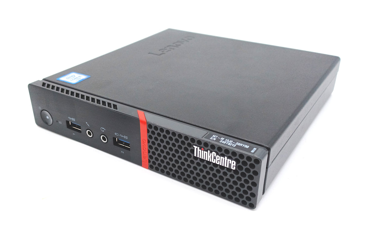 Lenovo ThinkCentre M700 Micro PC, i5 6th Gen, 8GB RAM, 128GB SSD, Windows 10