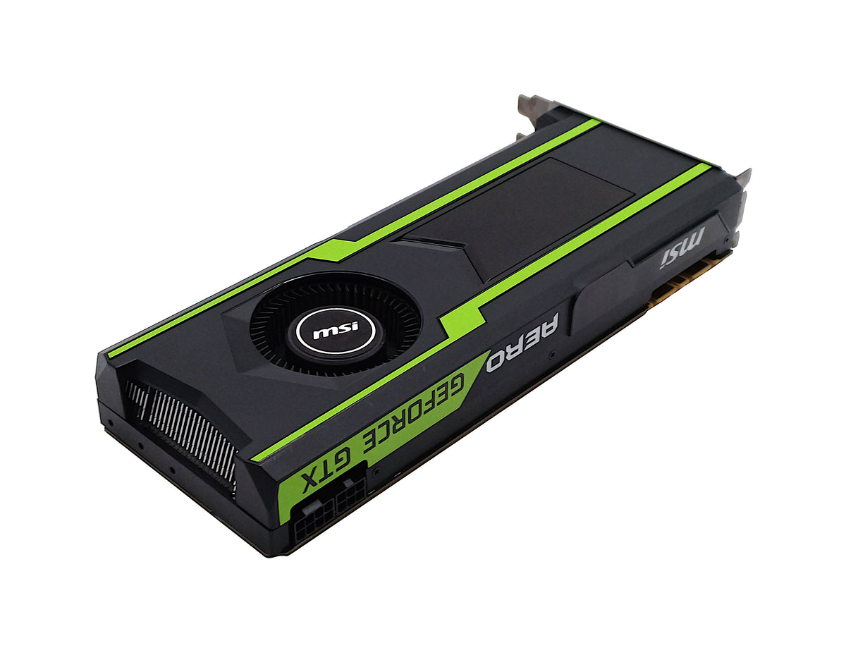 MSI NVIDIA GeForce GTX 1080 Ti AERO 11GB GDDR5X OC PCIe Carte Graphique 3xDP/HDMI
