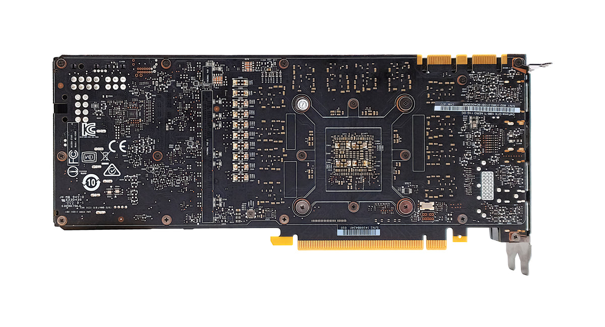 MSI NVIDIA GeForce GTX 1080 Ti AERO 11GB GDDR5X OC PCIe Carte Graphique 3xDP/HDMI