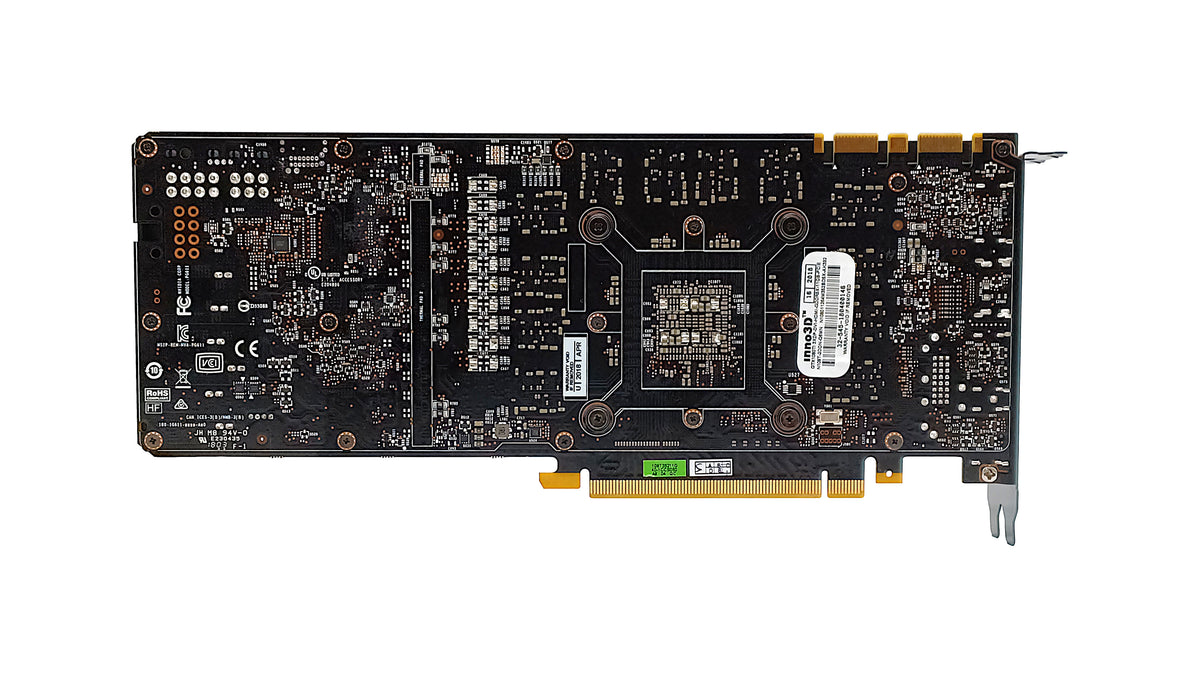 Carte graphique PCIe Inno3D GeForce GTX 1080 Ti Jet 11 Go GDDR5X N108T-2DDN-Q6MN