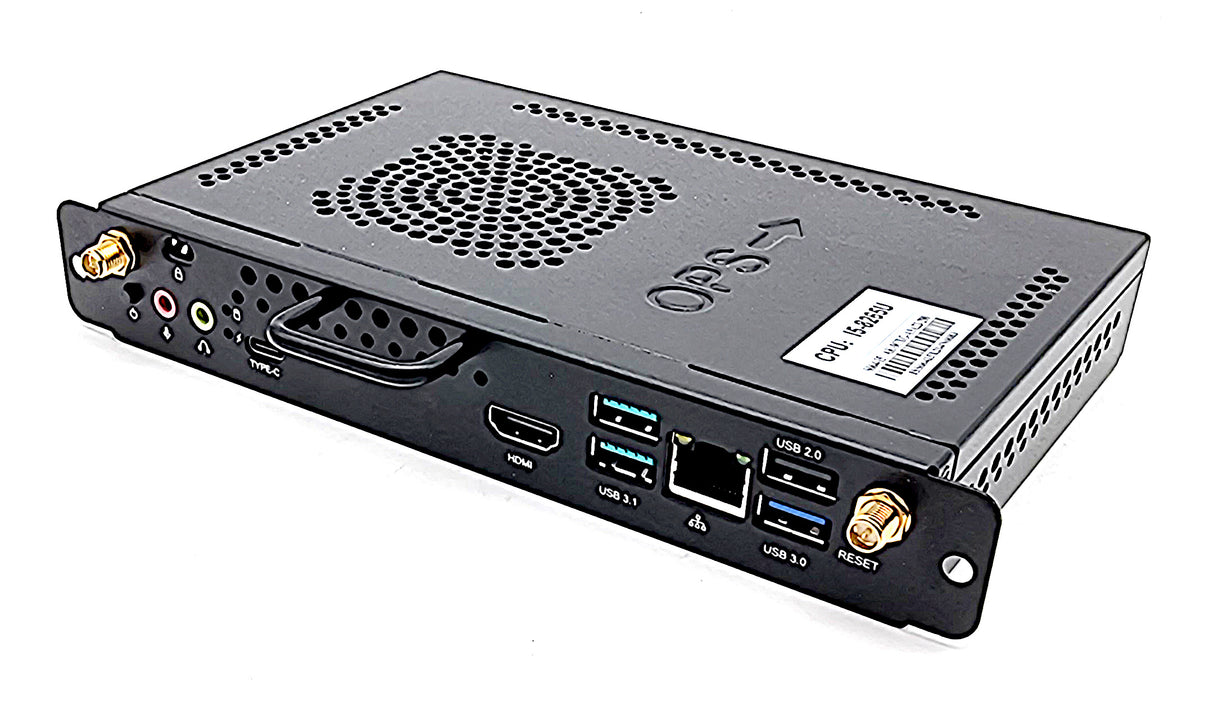 Clevertouch OPS PC S064-I5: 8th Gen i5 CPU, 8GB RAM, 256GB SSD, WiFi+BT, Win 11