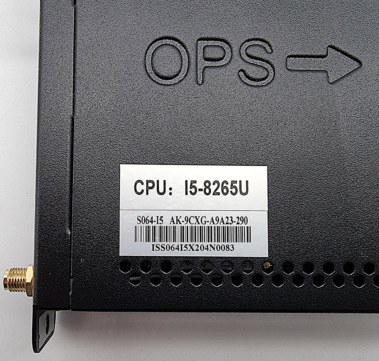 Clevertouch OPS PC S064-I5: 8th Gen i5 CPU, 8GB RAM, 256GB SSD, WiFi+BT, Win 11