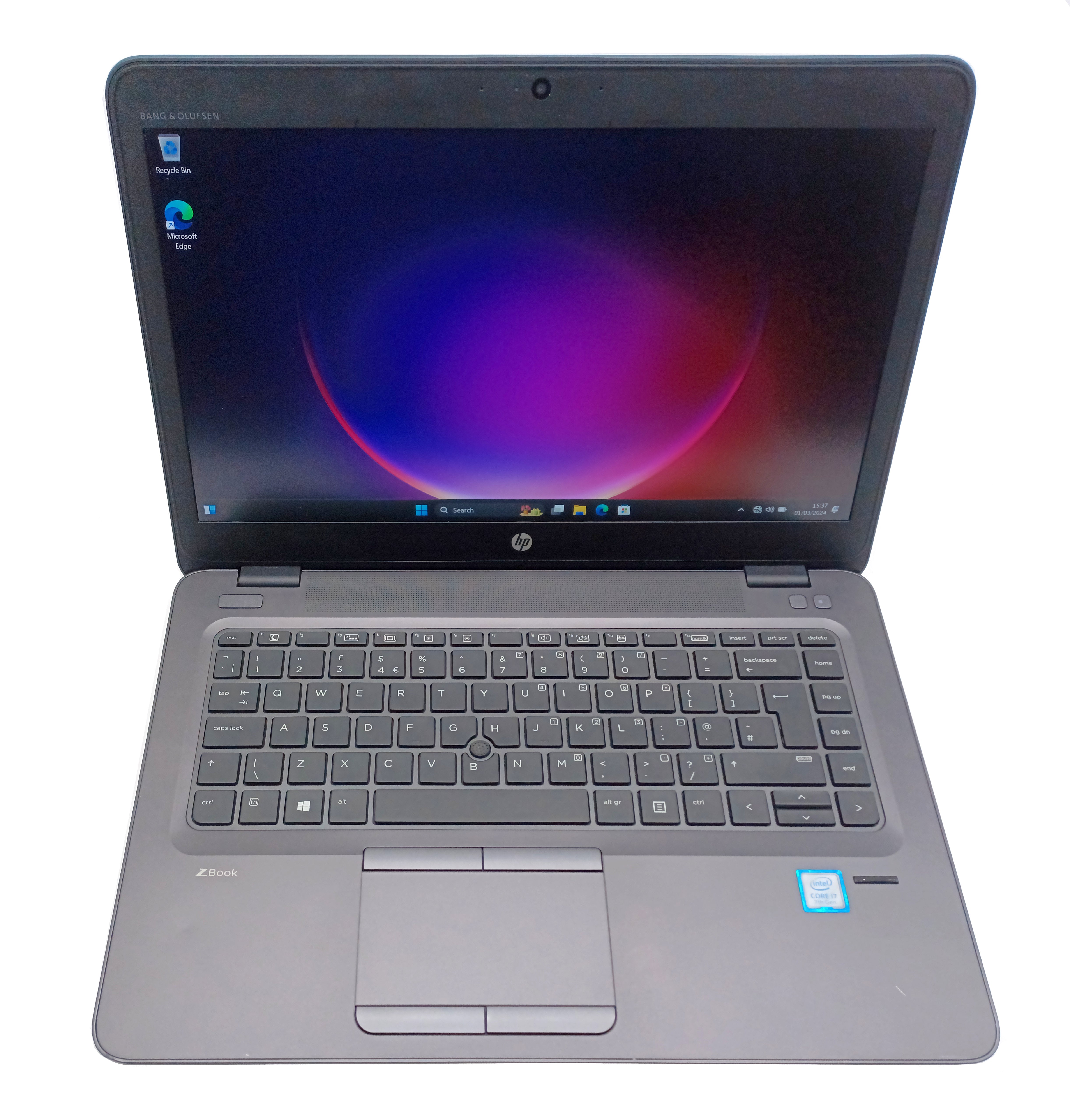HP ZBook 14U G4 Laptop, 14" Core i7 7th Gen, 8GB RAM, 256GB SSD