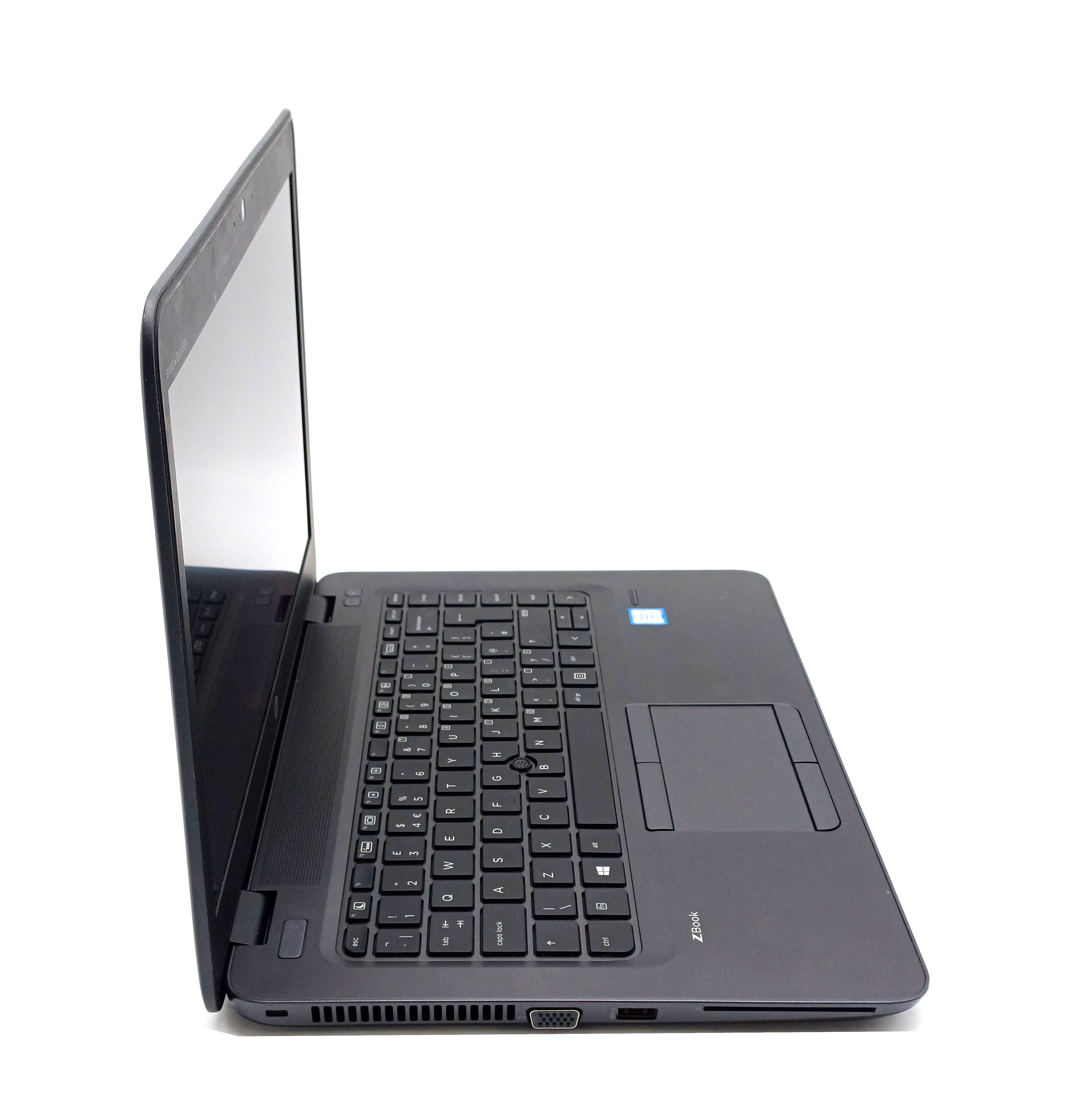 HP ZBook 14U G4 Laptop, 14" Core i7 7th Gen, 8GB RAM, 256GB SSD