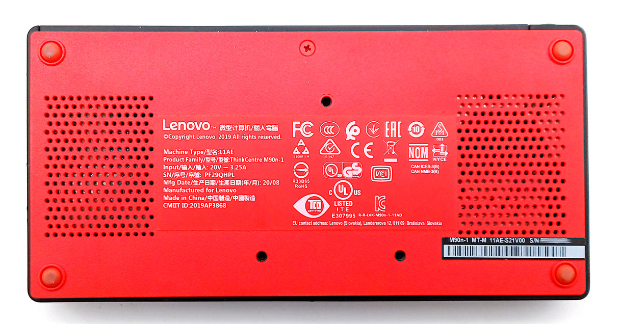 Lenovo ThinkCentre M90n-1 NanoPC i5 8th Gen, 8GB RAM, 256GB SSD Windows 11