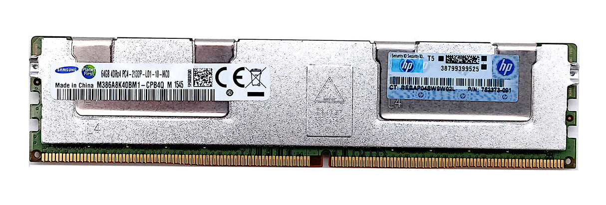 HP 752373-091 Samsung M368A8K40BM1-CPB 64GB DDR4 PC4-2133P-L RAM Memory