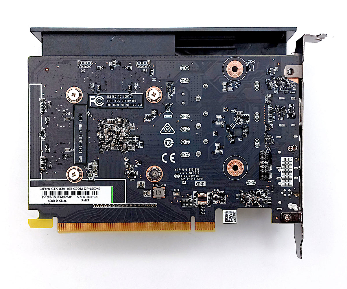 Carte graphique Zotac Nvidia GeForce GTX 1650 4 Go Mini ITX 288-1N548-E00ME