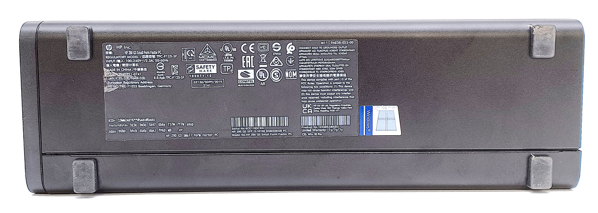 PC HP 290 G3, i3 10e génération, 16 Go de RAM, SSD NVME de 256 Go, HDD de 3 To