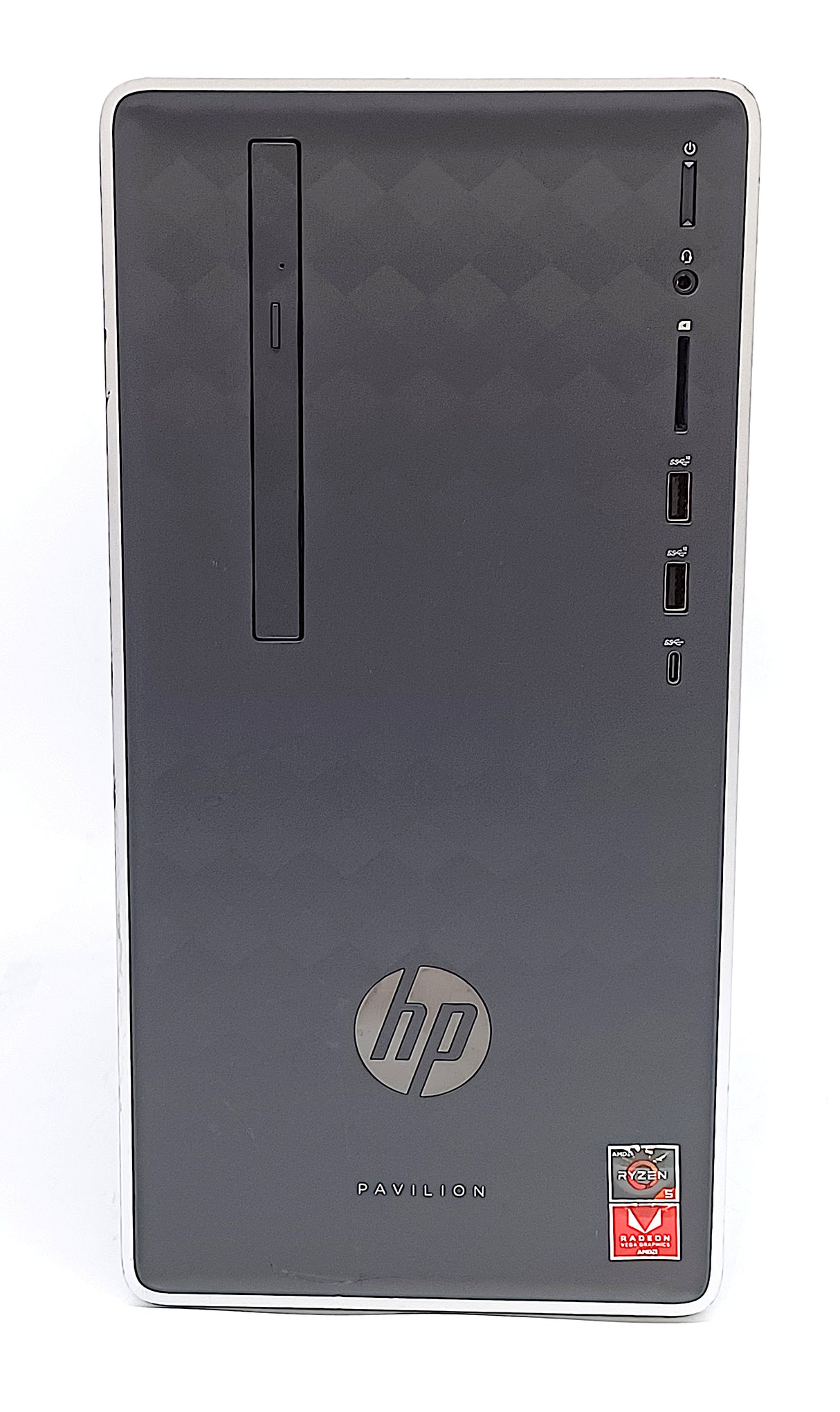 PC de bureau HP Pavilion 590-p0053na, Ryzen 5, 16 Go de RAM, 256 Go NVMe, disque dur 3 To