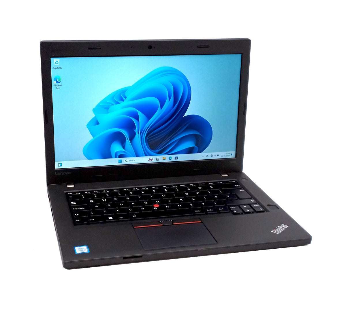 Ordinateur portable Lenovo ThinkPad T460p 14" i7 6e génération, 16 Go de RAM, SSD 240 Go