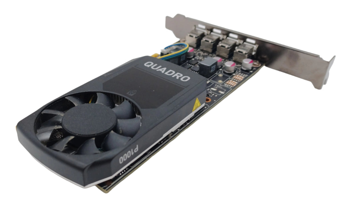 HP 919987-001 Nvidia Quadro P1000 4GB Quad Mini-DisplayPort Graphics Card