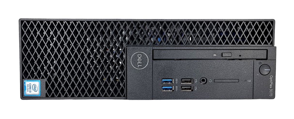 Dell OptiPlex 3070 Desktop PC Core i3 9th Gen, 8GB RAM, 256GB SSD, Windows 11 (Grade C)