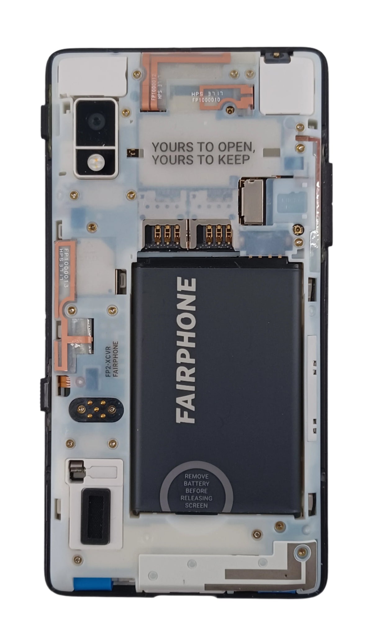 Fairphone 2 Modular Smartphone, 32GB, Unlocked, Blue, FP2