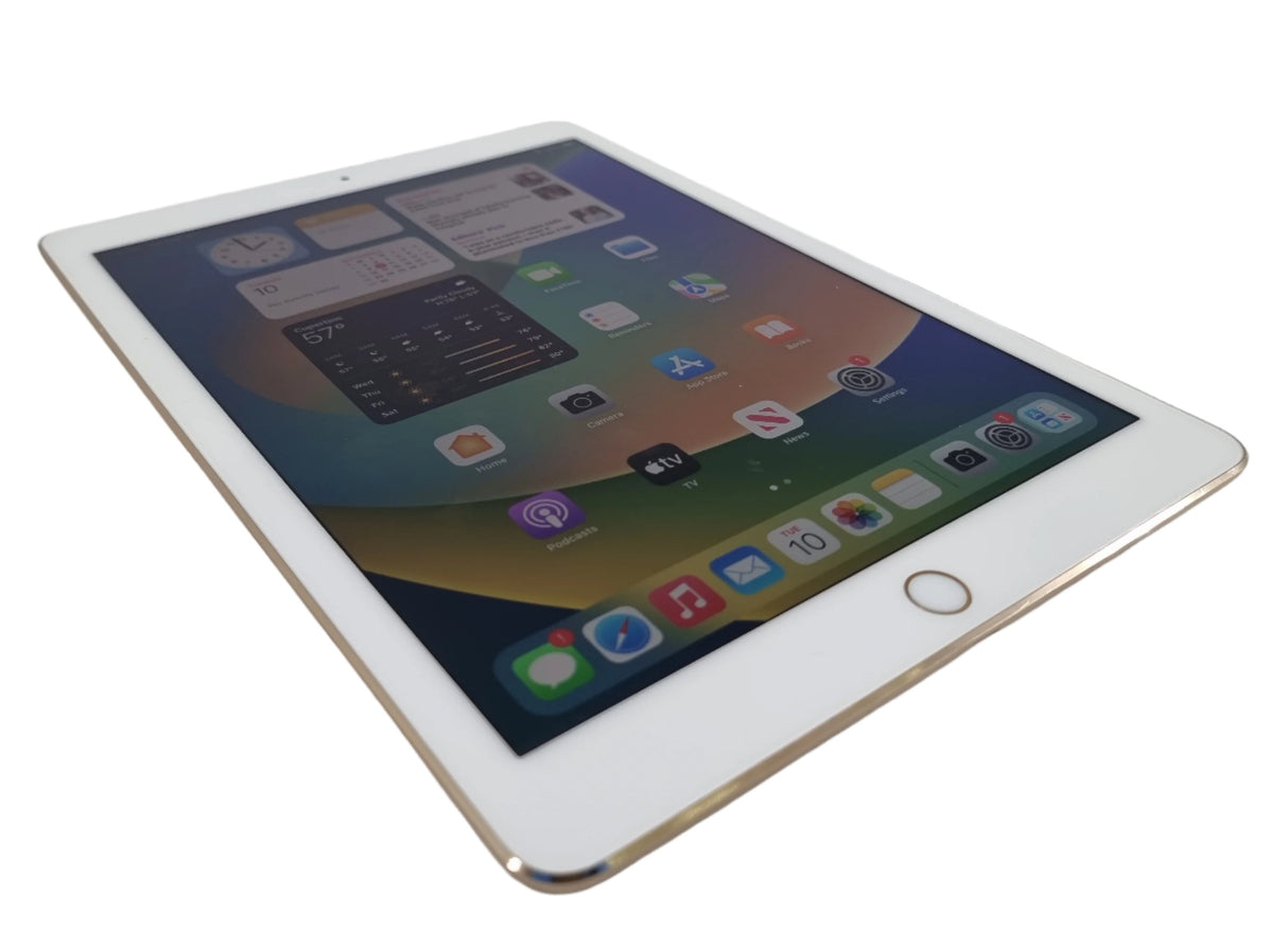 Apple iPad Pro 9.7" Tablet, 32 GB, WiFi + Cellular, Unlocked, Gold, A1674