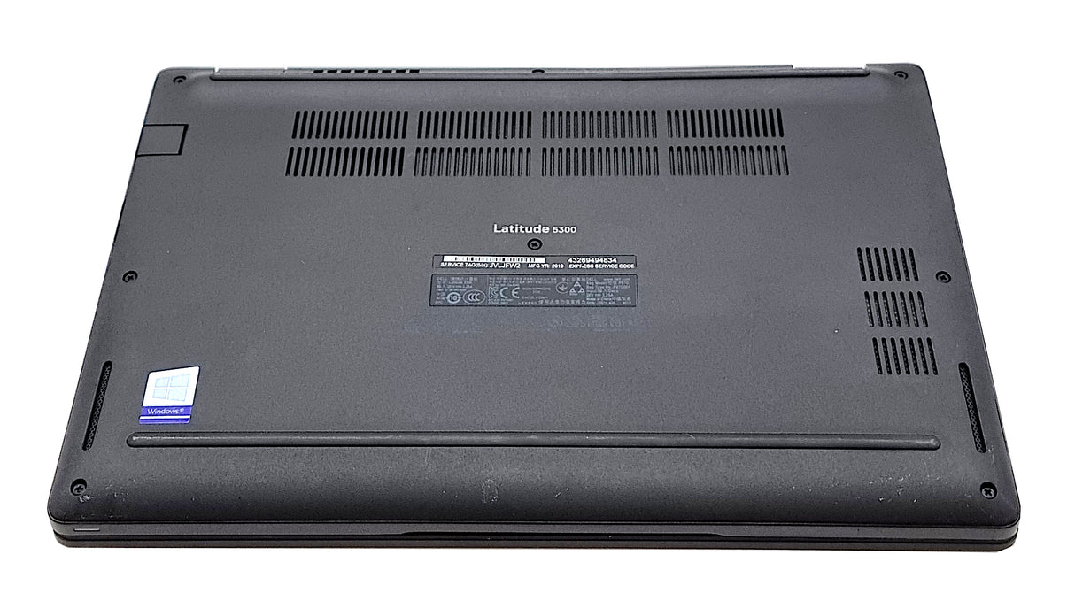 Dell Latitude 5300 Laptop, 13" Core i5 8th Gen, 8GB RAM, 256GB SSD, Windows 11