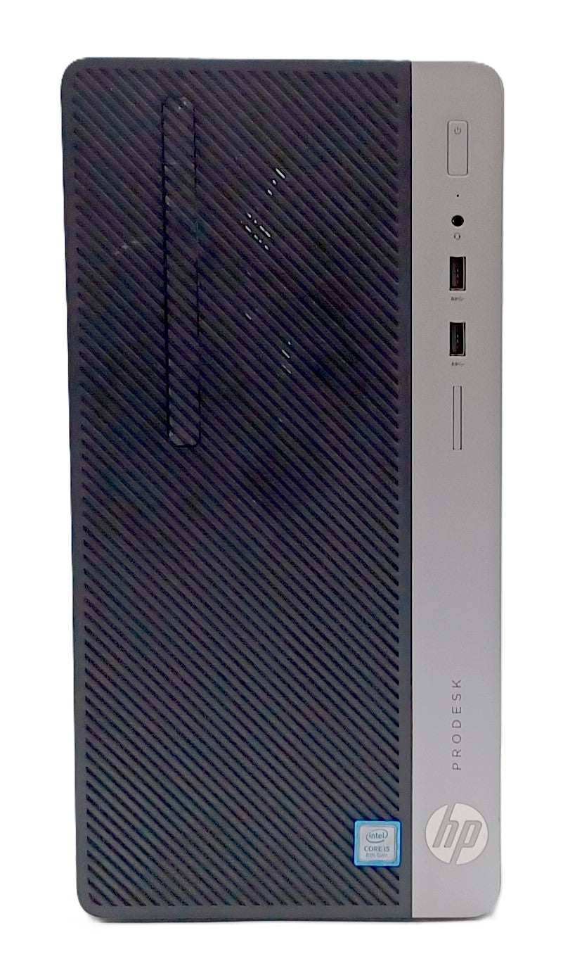 HP ProDesk 400 G5 Mini Tower PC, Core i5 8th Gen, 8GB RAM, 256GB SSD, Win 11