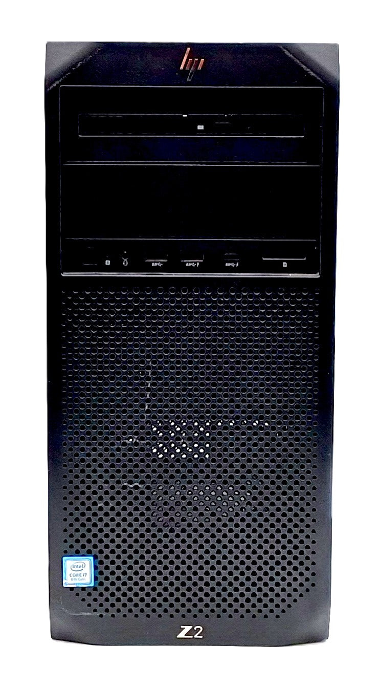 HP Z2 Tower G4 Workstation PC, 8th Gen i7 CPU, 16GB RAM, 1TB SSD+2x2TB HDD