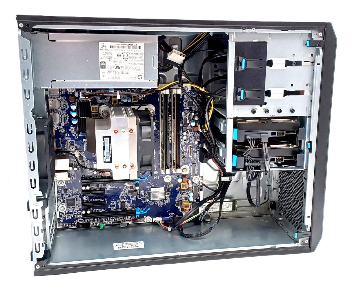 HP Z2 Tower G4 Workstation PC, 8th Gen i7 CPU, 16GB RAM, 1TB SSD+2x2TB HDD
