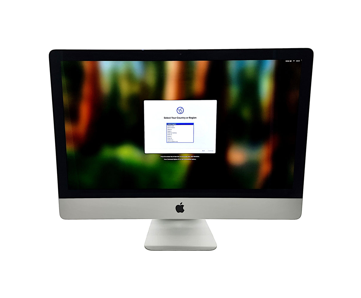 Apple iMac 2019 AiO, 27" 5K, Core i5 8th Gen, 32GB RAM, 1TB HDD, Sequoia