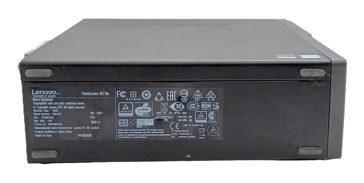 Ordinateur de bureau Lenovo ThinkCentre M710s, Intel Core i5 7ème génération, 8 Go de RAM, 256 Go de SSD