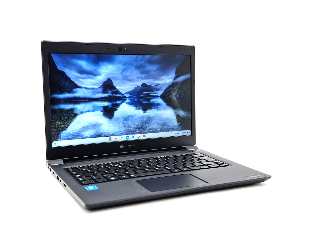Ordinateur portable Toshiba DynaBook A30-E, 13,2", Intel 3867U, 8 Go de RAM, 128 Go SSD, ChromeOS