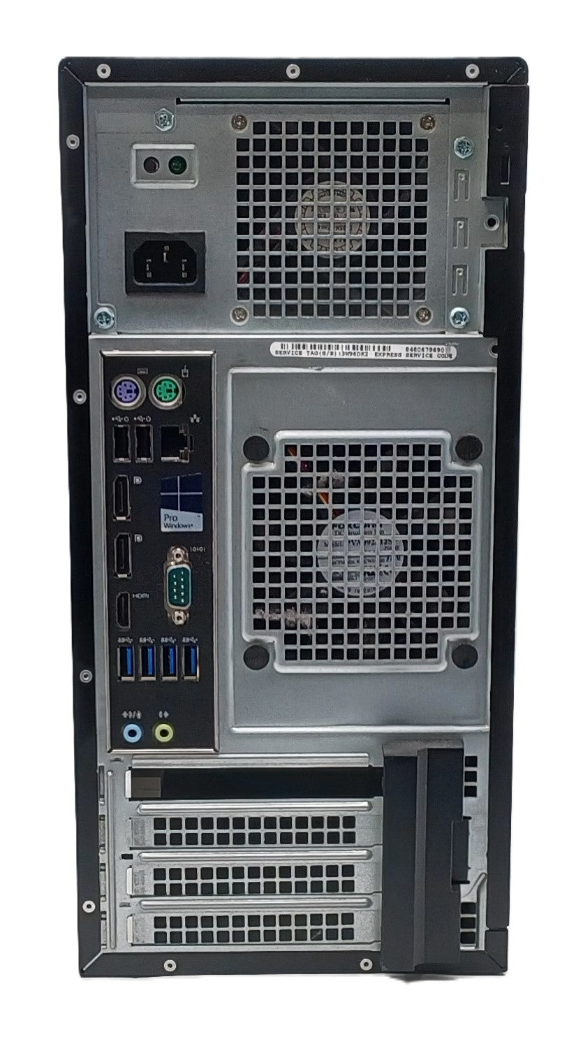 Dell Precision Tower 3620 PC, Core i7 6th Gen, 8GB RAM, 128GB SSD, Windows 10