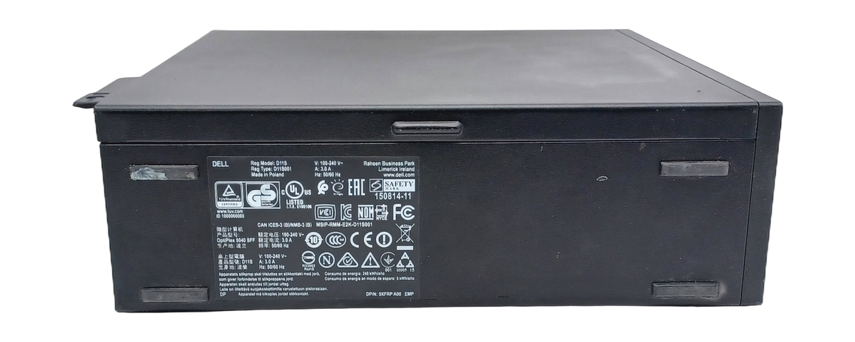 PC Dell OptiPlex 5040 SFF, Core i3 de 6e génération, 8 Go de RAM, 128 Go de SSD, Windows 10