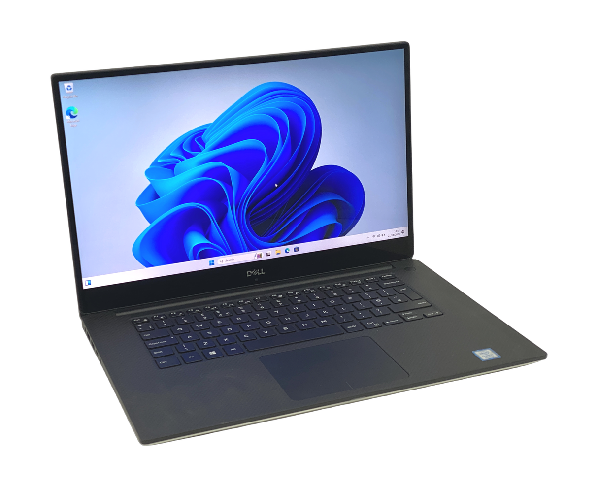 Dell XPS 15 9570 Laptop, 15.6" Core i7 8th Gen, 16GB RAM, 512GB SSD, Windows 11