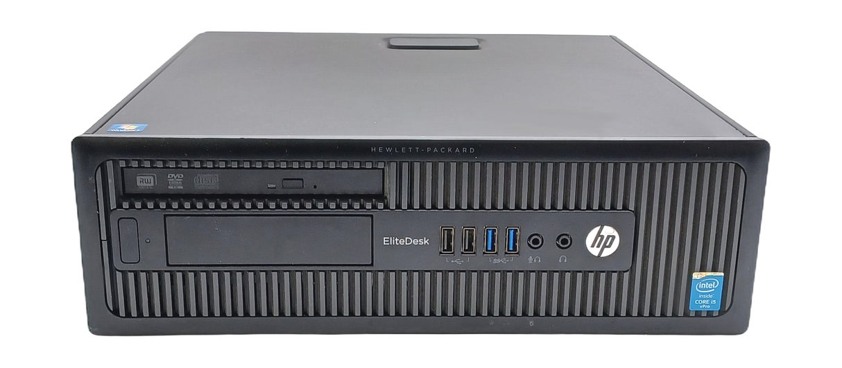 PC de bureau HP EliteDesk 800 G1, Core i5 4e génération, 8 Go de RAM, SSD de 128 Go, Windows 10