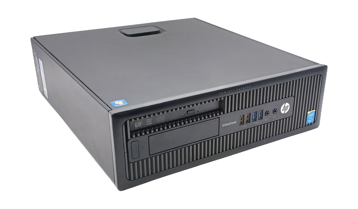PC de bureau HP EliteDesk 800 G1, Core i5 4e génération, 8 Go de RAM, SSD de 128 Go, Windows 10
