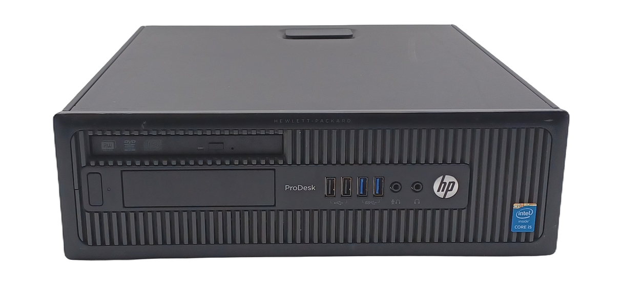 Ordinateur de bureau HP ProDesk 600 G1, Core i5 4ème génération, 8 Go de RAM, SSD 128 Go, Windows 10