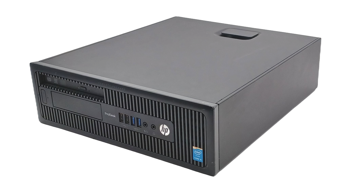 Ordinateur de bureau HP ProDesk 600 G1, Core i5 4ème génération, 8 Go de RAM, SSD 128 Go, Windows 10