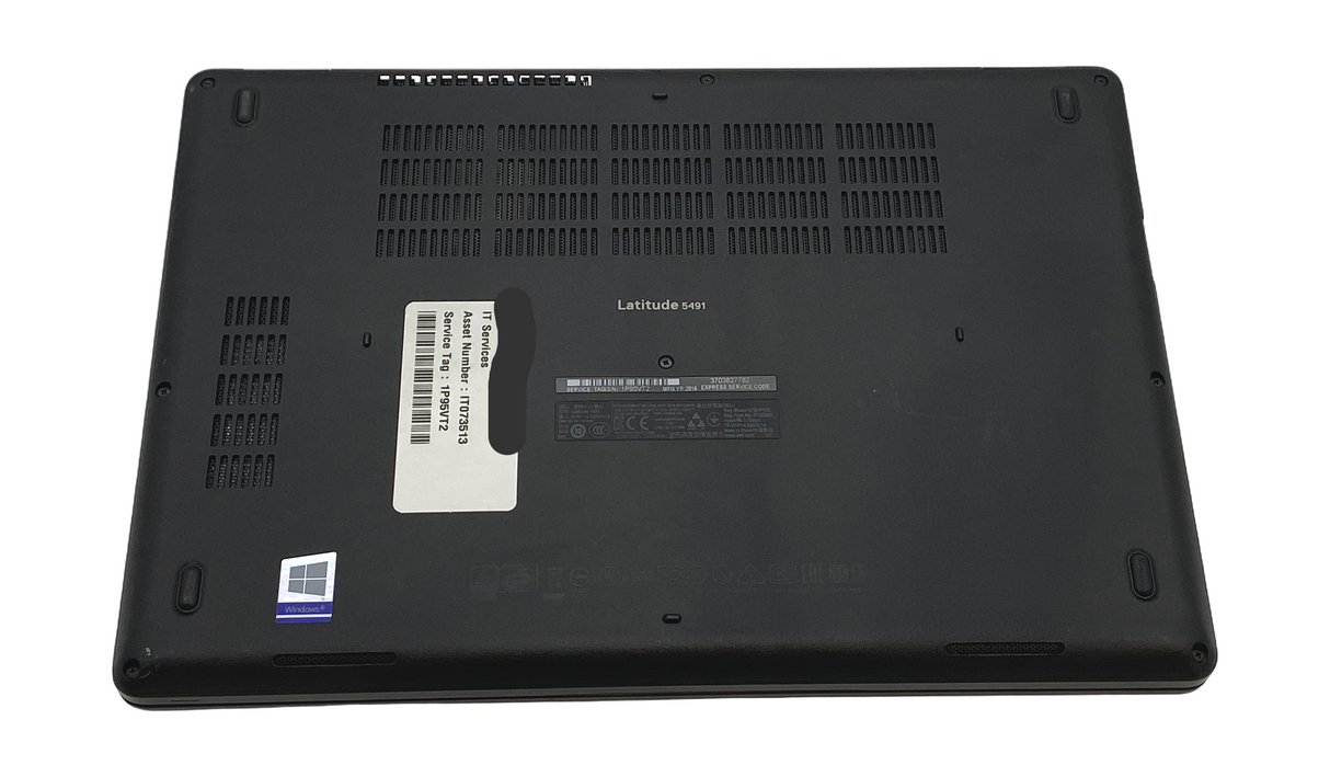 Dell Latitude 5491 Laptop, 14" Core i5 8th Gen, 8GB RAM, 256GB SSD, Windows 11