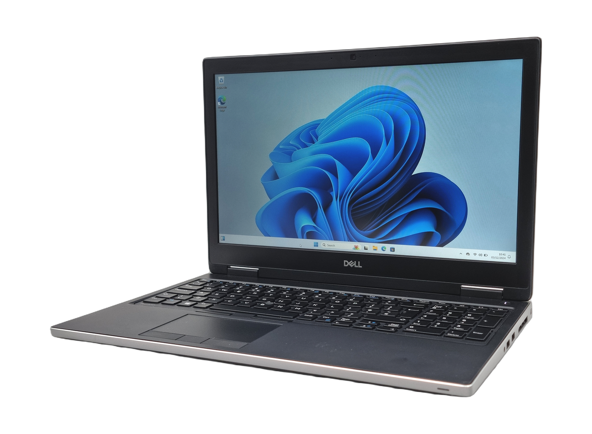 Ordinateur portable Dell Precision 7530, 15,6" i7 8ème génération, 32 Go de RAM, 512 Go SSD, Windows 11