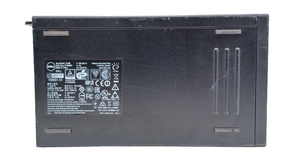 PC Tour Dell OptiPlex 3040, Core i5 6ème génération, 8 Go de RAM, 128 Go SSD