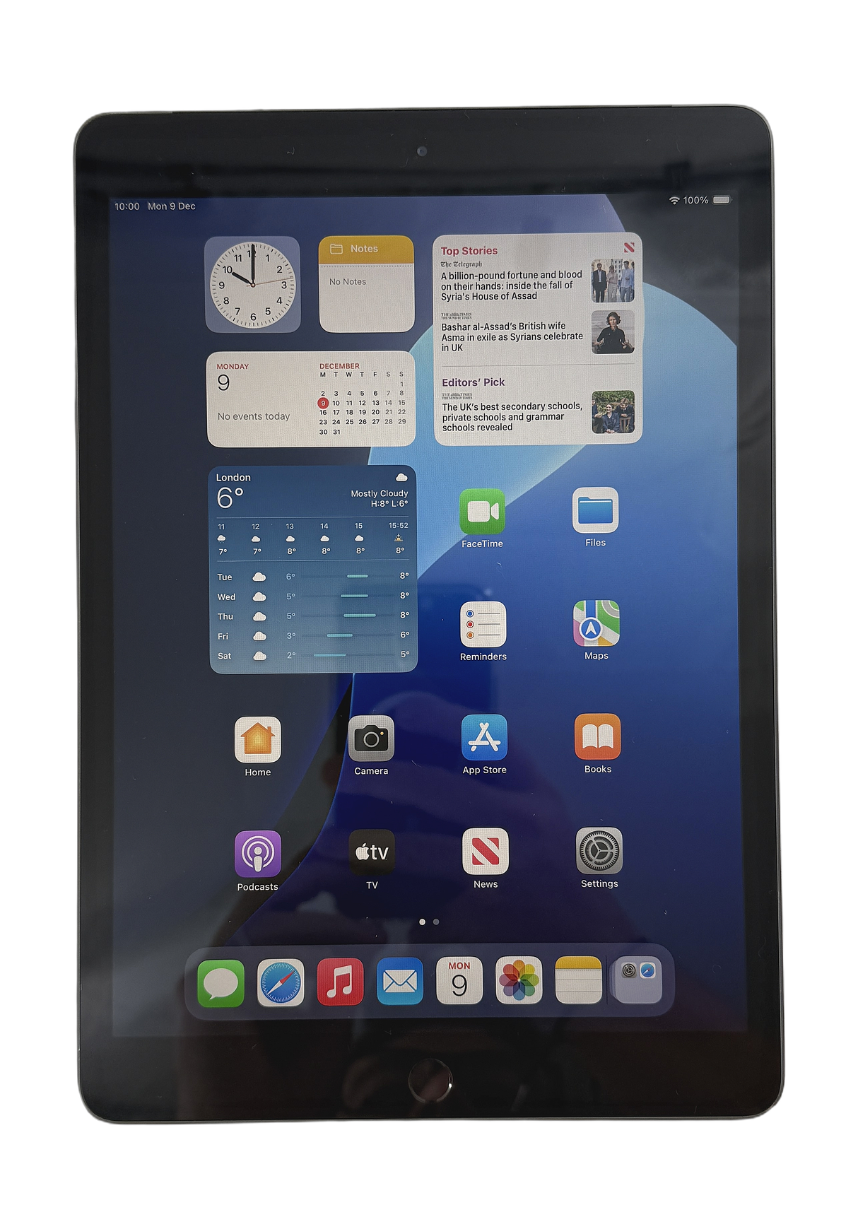 Apple iPad 8th Generation (2020) Tablet, 32GB, Wi-Fi + GSM, Black, A2429