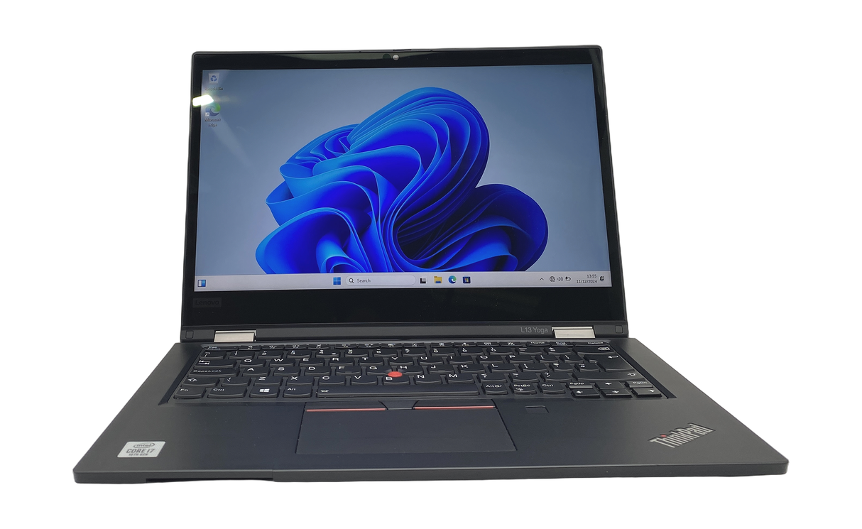 Lenovo ThinkPad L13 Yoga Laptop, 13.3" i7 10th Gen, 16GB RAM, 256GB SSD, Win 11