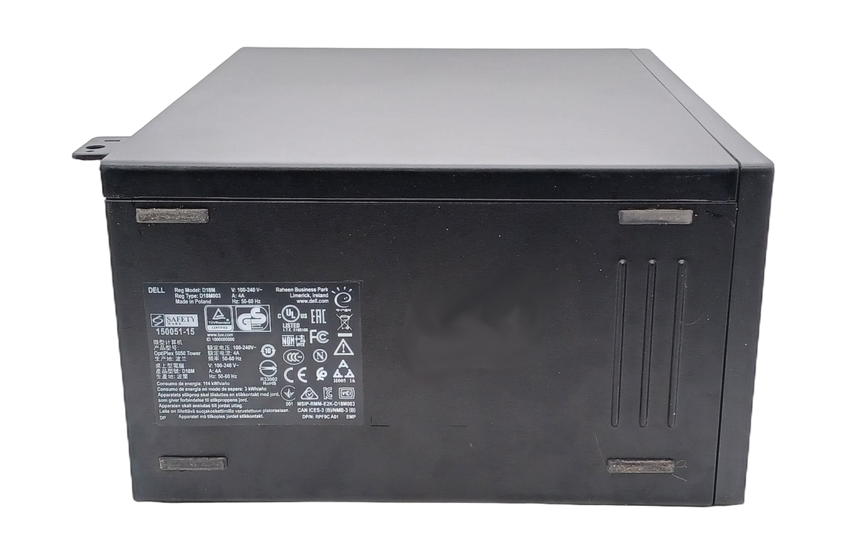 Dell OptiPlex 5050 Tower PC, Core i7 7th Gen, 8GB RAM, 256GB SSD