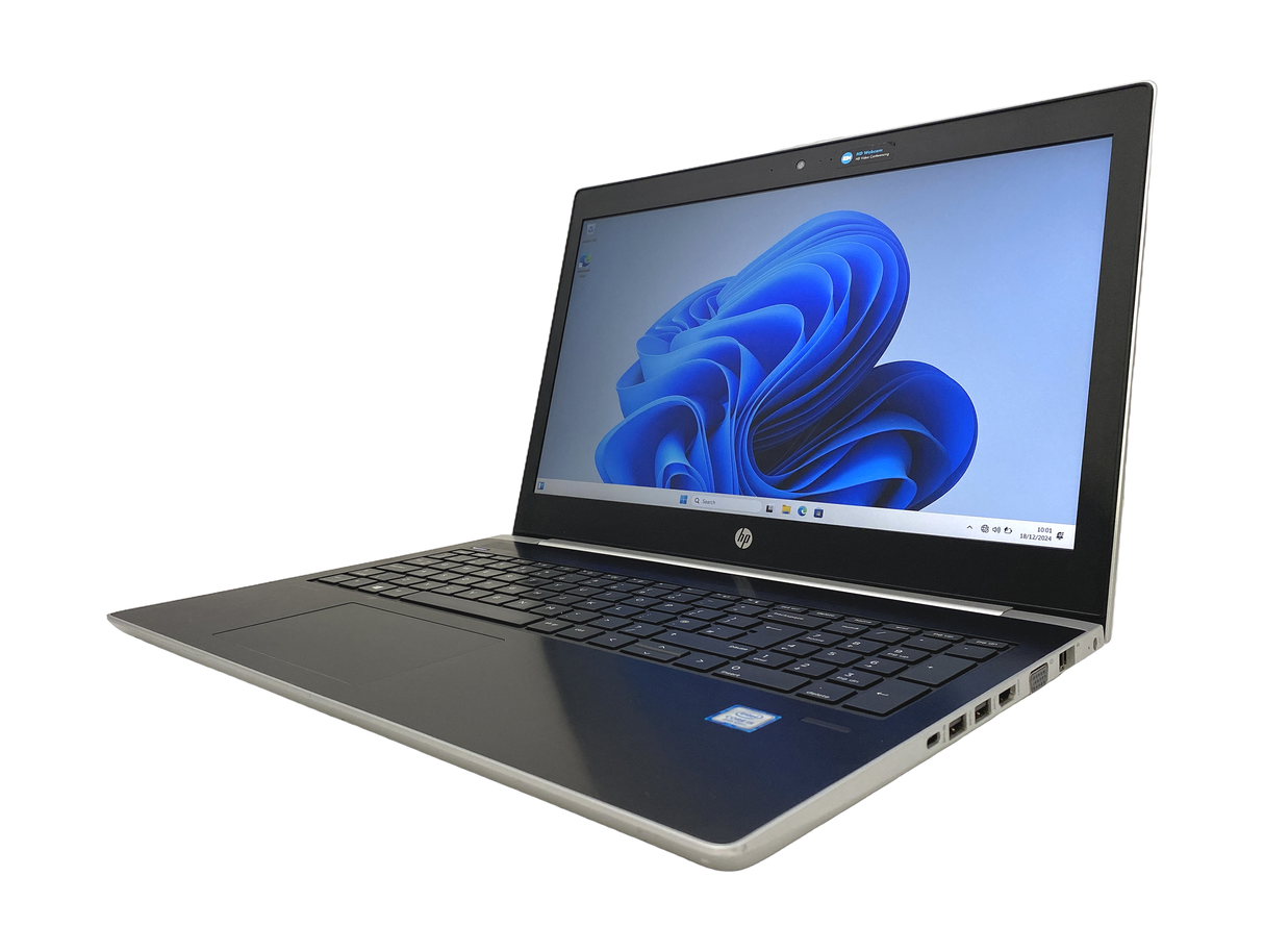 HP ProBook 450 G5 Laptop, 15.6" 8th Gen Core i5, 8GB RAM, 256GB SSD, Windows 11