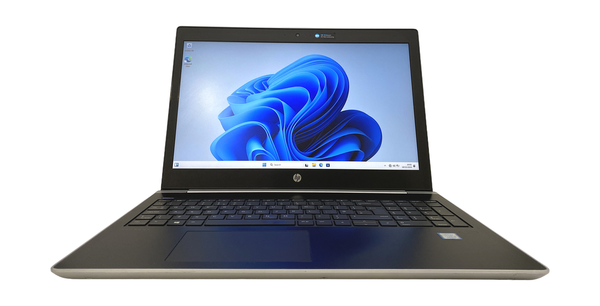 HP ProBook 450 G5 Laptop, 15.6" 8th Gen Core i5, 8GB RAM, 256GB SSD, Windows 11