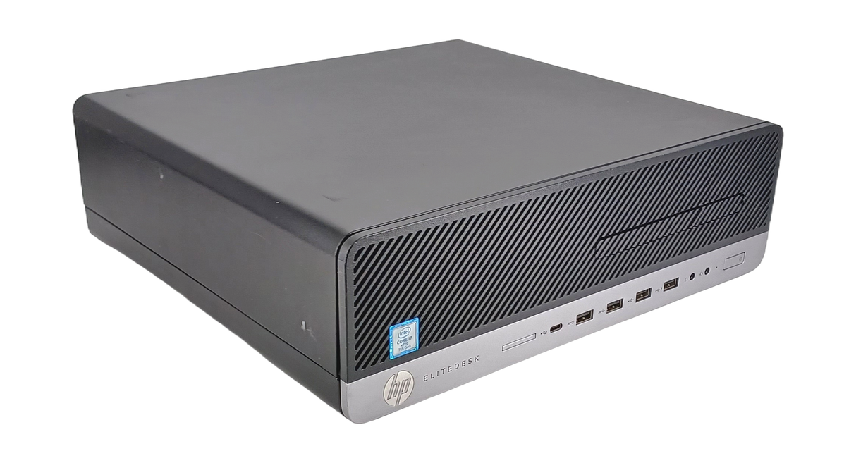 PC HP EliteDesk 800 G3 SFF, Core i7 7e génération, 8 Go de RAM, SSD de 256 Go