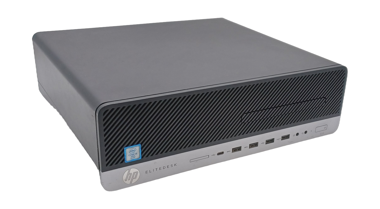 PC HP EliteDesk 800 G3 SFF, Intel Core i5 6e génération, 8 Go de RAM, SSD 128 Go