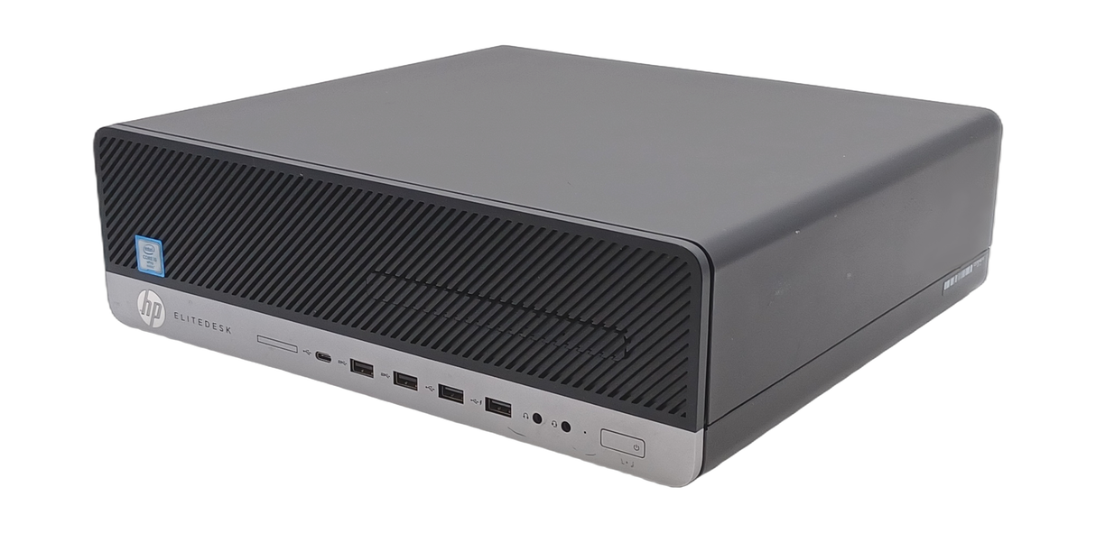 PC HP EliteDesk 800 G3 SFF, Intel Core i5 6e génération, 8 Go de RAM, SSD 128 Go