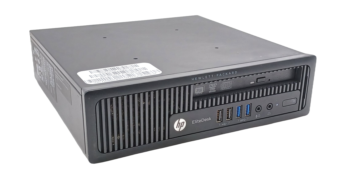 PC HP EliteDesk 800 G1 USDT, Core i7 4e génération, 8 Go de RAM, SSD de 128 Go, GPU Radeon