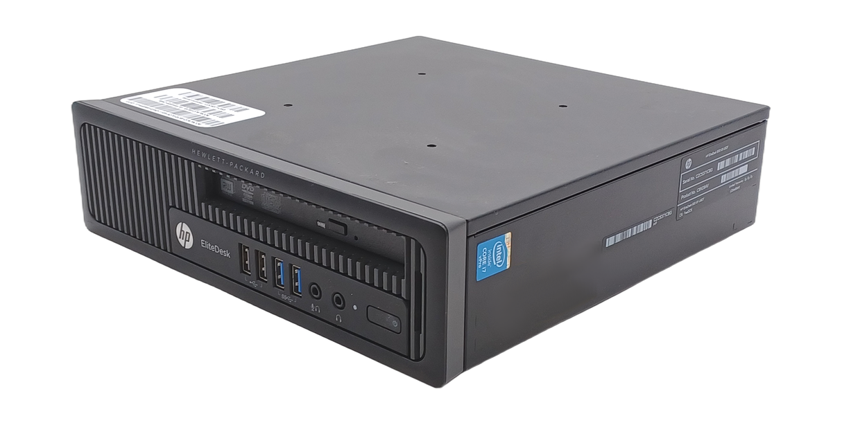 PC HP EliteDesk 800 G1 USDT, Core i7 4e génération, 8 Go de RAM, SSD de 128 Go, GPU Radeon