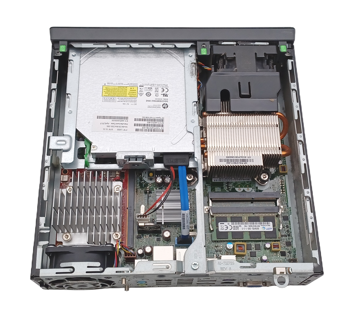PC HP EliteDesk 800 G1 USDT, Core i7 4e génération, 8 Go de RAM, SSD de 128 Go, GPU Radeon