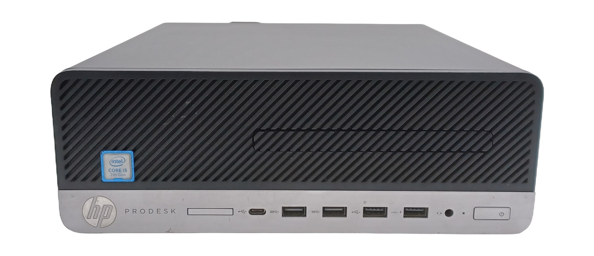 PC HP ProDesk 600 G3 SFF, Intel Core i5 7e génération, 8 Go de RAM, 128 Go de SSD