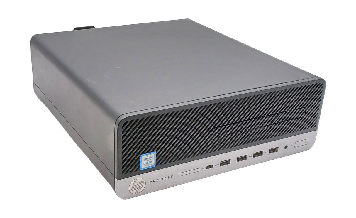 PC HP ProDesk 600 G3 SFF, Intel Core i5 7e génération, 8 Go de RAM, 128 Go de SSD
